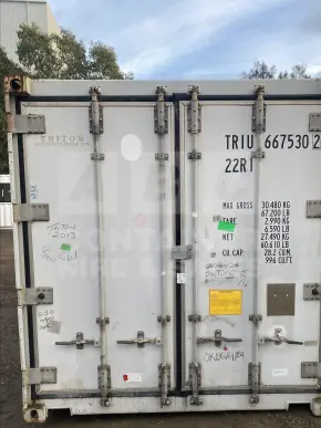 20' Standard Height Refrigerated "Reefer" Shipping Container (Operational)