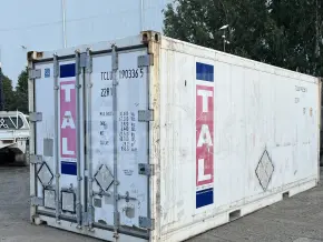 20' Standard Height Refrigerated "Reefer" Shipping Container (Non-Operational, Machinery In)