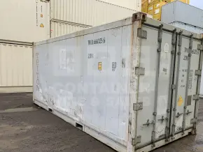 20' Standard Height Refrigerated "Reefer" Shipping Container (Non-Operational, Machinery In)
