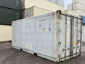 20' Standard Height Refrigerated "Reefer" Shipping Container (Non-Operational, Machinery In)