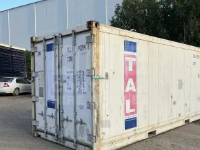 20' Standard Height Refrigerated "Reefer" Shipping Container (Non-Operational, Machinery In)
