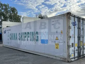 40' High Cube Refrigerated "Reefer" Shipping Container (Non-Operational)
