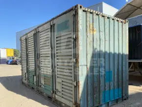 20' High Cube Rail Cart Shipping Container (Doors Both Sides)
