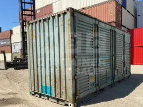 20' High Cube Rail Cart Shipping Container (Doors Both Sides)