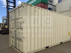 20' High Cube Shipping Container (Steel Floor)