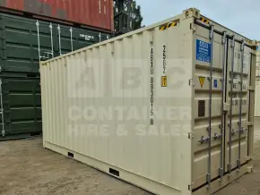 20' High Cube Full Side Opening Shipping Container