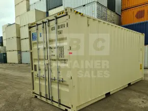 20' High Cube Shipping Container (Steel Floor)