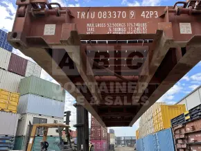 40' Flat Rack Shipping Container (With Collapsible Ends)