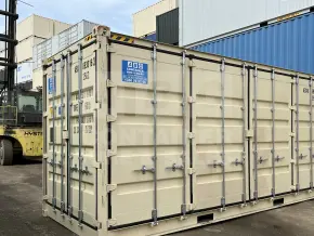 20' High Cube Full Side Opening Shipping Container