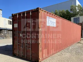 40' High Cube Shipping Container