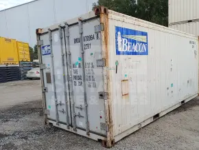 20' Standard Height Refrigerated "Reefer" Shipping Container (Non-Operational, Machinery In)