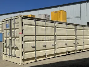 40' High Cube Full Side Opening Shipping Container