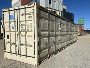 40' High Cube Full Side Opening Shipping Container