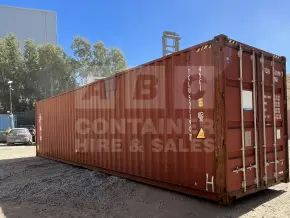 40' High Cube Shipping Container