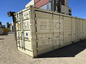 40' High Cube Full Side Opening Shipping Container