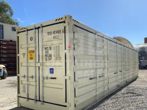 40' High Cube Full Side Opening Shipping Container