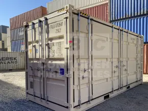 20' High Cube Full Side Opening Shipping Container