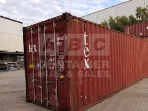 40' High Cube Shipping Container
