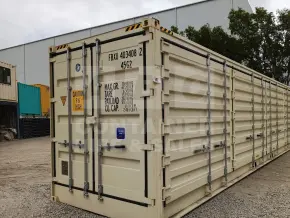 40' High Cube Full Side Opening Shipping Container