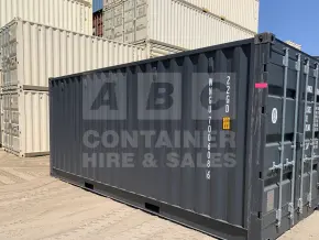 20' Standard Height Full Side Opening Shipping Container