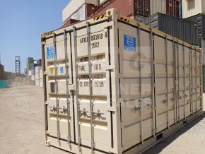 20' High Cube Full Side Opening Shipping Container
