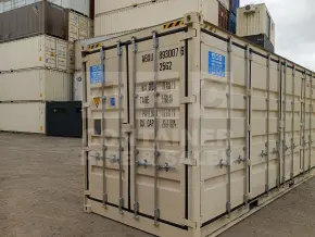 20' High Cube Full Side Opening Shipping Container