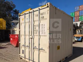 10' High Cube Shipping Container (4 Corner Posts - Factory Built)