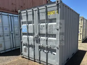 10' Standard Height Shipping Container (4 Factory Corner Posts - Factory Built)