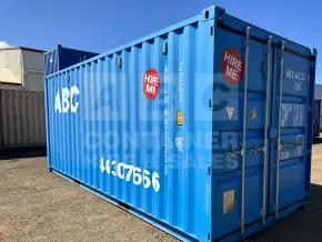 20' Standard Height Shipping Container